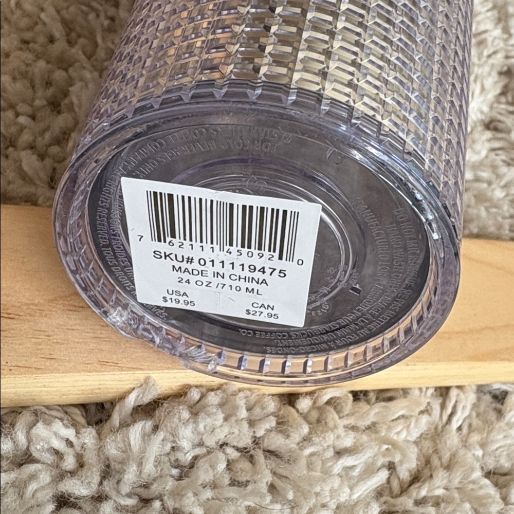 Starbucks Silver Grid Tumbler - Picture 3 of 4